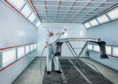 automotive paint booth