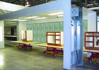 woodworking spray booth