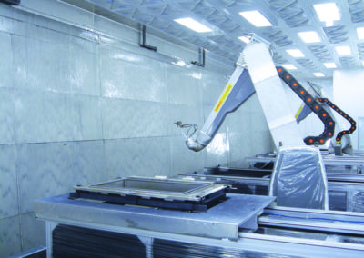 Conveyor spray booth Manufacturing